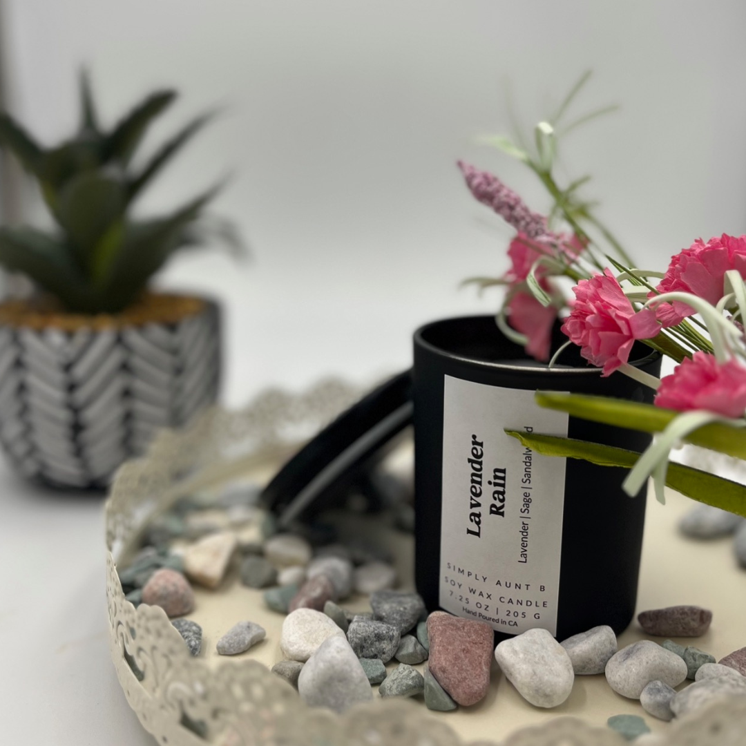 Lavender Rain Candle
