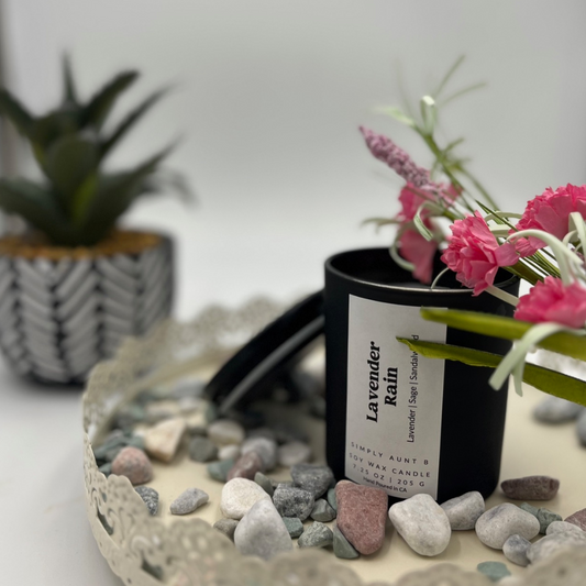 Lavender Rain Candle